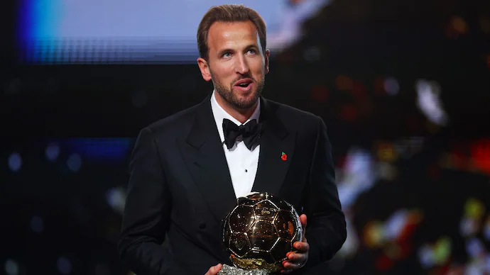 Harry Kane wins the Ballon d’Or